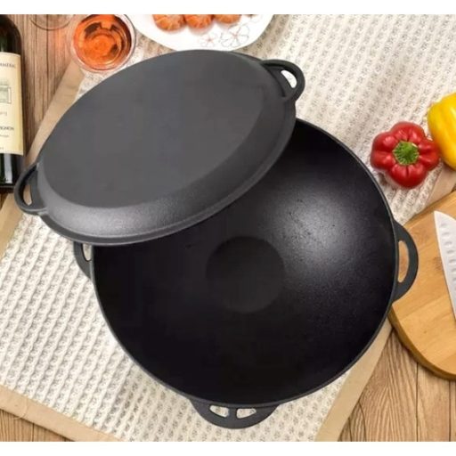 Wok három az egyben 32 cm
