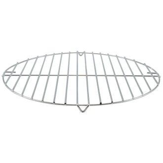 Grillrács krómozott 40cm
