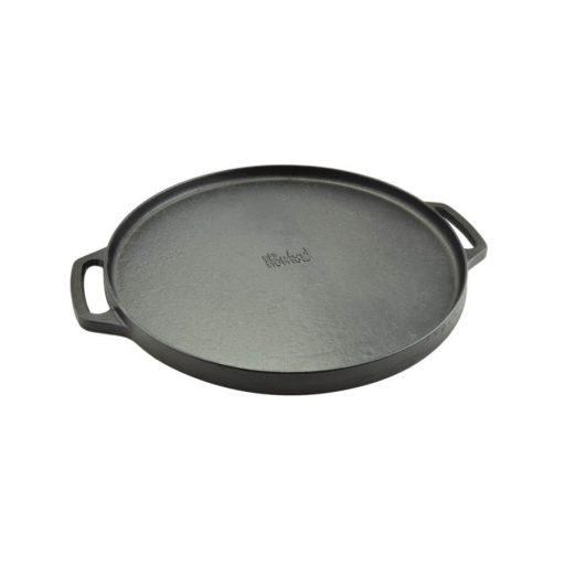 Öntöttvas kerek grill lap 2oldalas 44,5cm