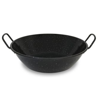 Zománcozott Paella mély serpenyő 24cm