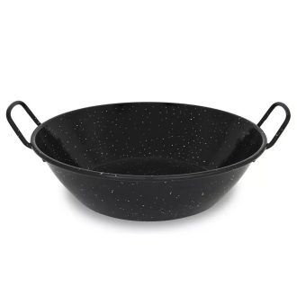 Paella zománcozott mély serpenyő  40cm