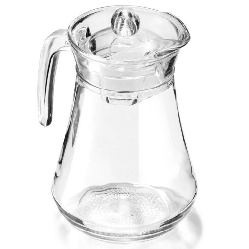 Üvegkancsó fedéllel 1,4 l