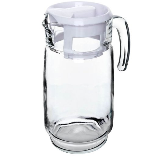 Üvegkancsó fedéllel 2 liter