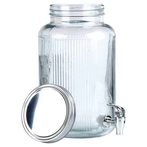Üveg italadagoló csappal – 6,2 liter