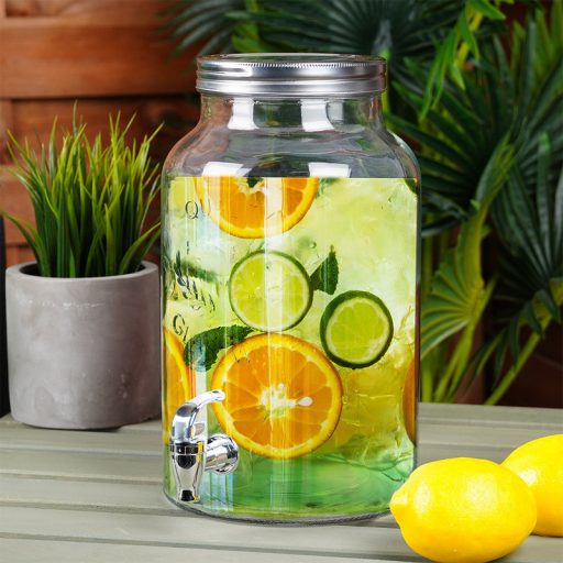 Üveg Italadagoló csappal – 6,2 liter