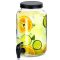 Üveg italadagoló csappal 3,2 liter