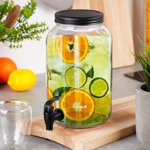 Üveg italadagoló csappal 3,2 liter