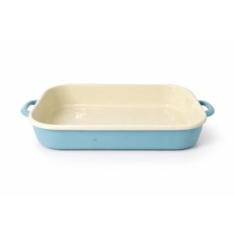 Zománcozott Tepsi 50 × 27 cm – Világoskék