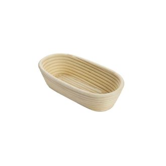 Ovális Rattan Szakajtó Kenyér Kelesztőtál 35×14×7 cm