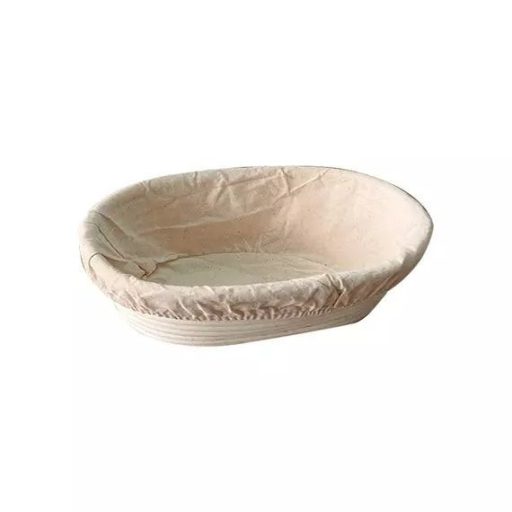 Ovális Rattan Szakajtó Kenyér Kelesztőtál 35×14×7 cm