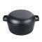 Öntöttvas lábas fedővel 26cm, 5lit