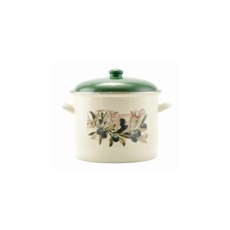 Zománcozott fazék fedővel 16cm, 2lit Oliva