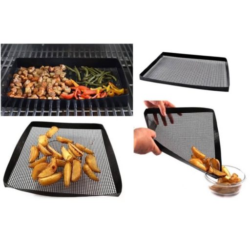 Grill sütőkosár teflon 26×36 cm