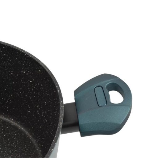 Tapadásmentes Alumínium Lábas Üvegfedővel  24 cm, 4 L Sea Line