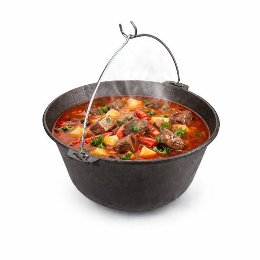 Natúr Öntöttvas Bogrács – 10,8 Liter (37,5 cm)