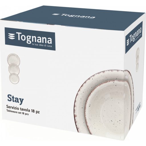 Kerámia étkészlet 18db Stay Louis