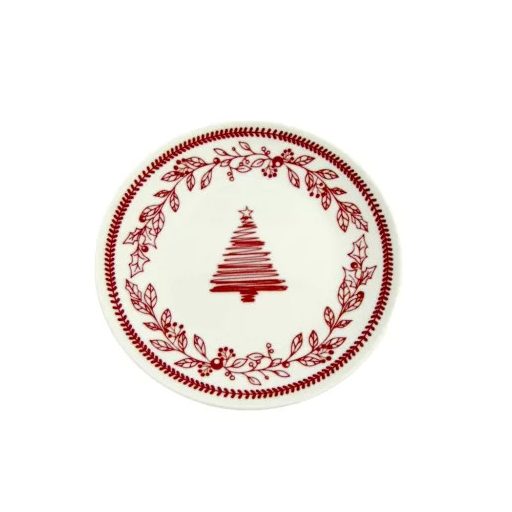 Tognana Magia Madison porcelán étkészlet – 18 db (piros dekor)