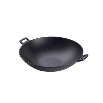 Wok öntöttvas nagyméretű 50cm