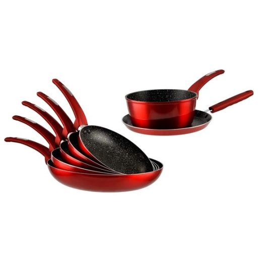 Metal Red Line Tapadásmentes Nyeles Lábas 18 cm