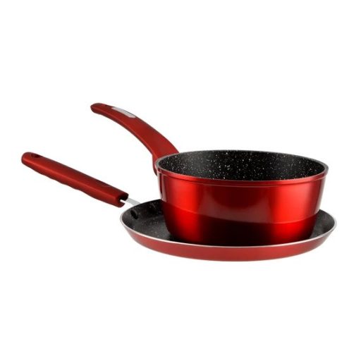 Metal Red Line Tapadásmentes Nyeles Lábas 18 cm