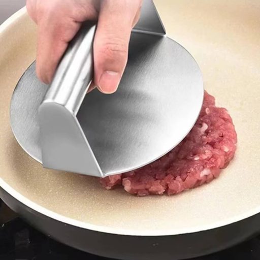 Rozsdamentes hamburger és húspogácsa készítő 14cm