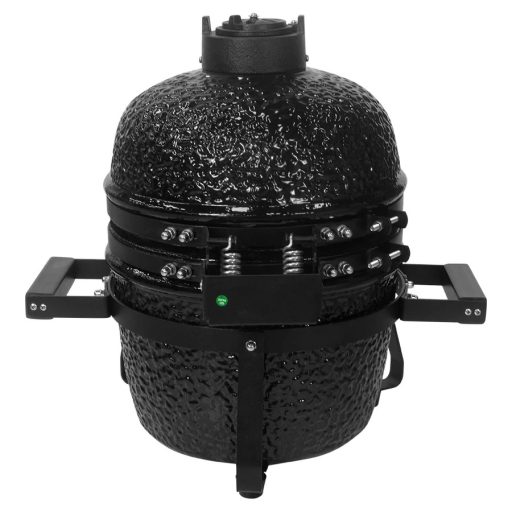 Kamado SE Premium Line Grillező 13"/32cm fényes fekete - készlet