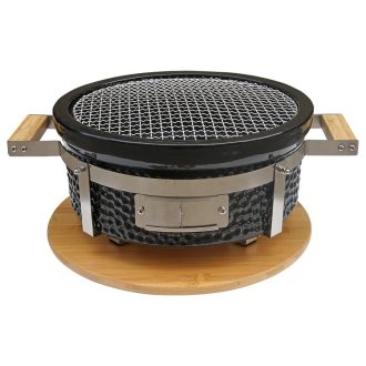 Hibachi Grillező 15"/34 cm kerek fekete