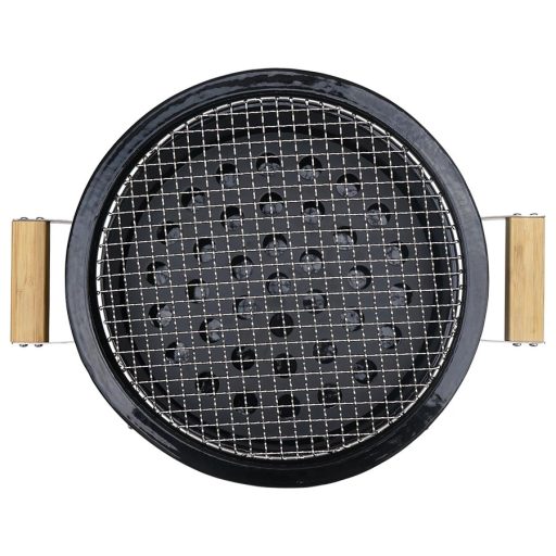 Hibachi Grillező 15"/34 cm kerek fekete