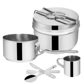 Orion Kemping készlet 7db-os inox