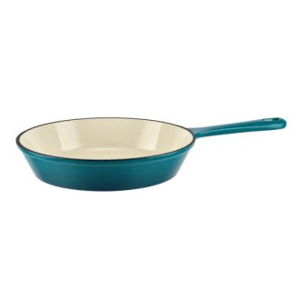 Zománcozott öntöttvas serpenyő 24 cm, türkizkék