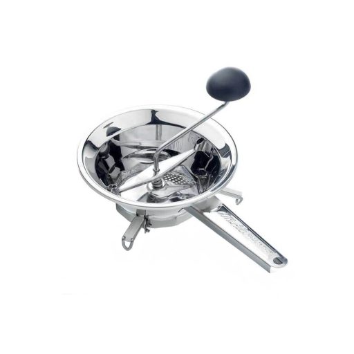 Olasz minőségi inox hal és paradicsompasszírozó 3 betétes 24cm Emanuel