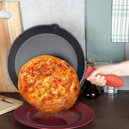 Öntöttvas serpenyő öntöttvas nyéllel 25cm