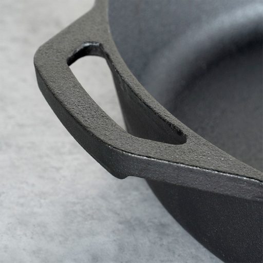 Öntöttvas serpenyő szilikon fogantyúvédővel 30 cm – CAST LINE