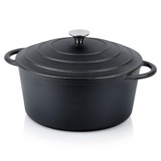 Öntöttvas lábas fedővel CAST LINE 26 cm, 5 liter