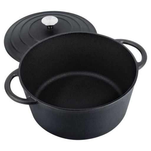 Öntöttvas lábas fedővel CAST LINE 26 cm, 5 liter