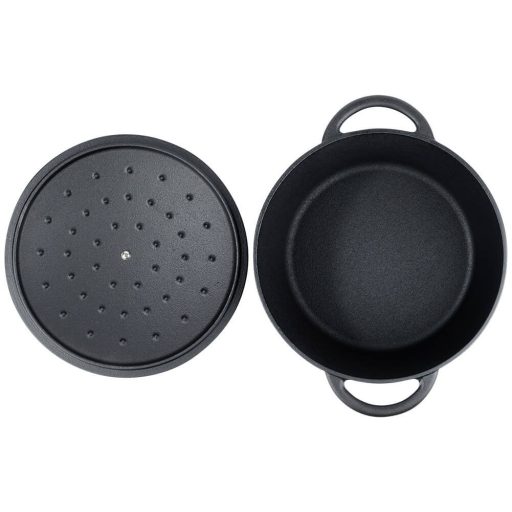 Öntöttvas lábas fedővel CAST LINE 26 cm, 5 liter