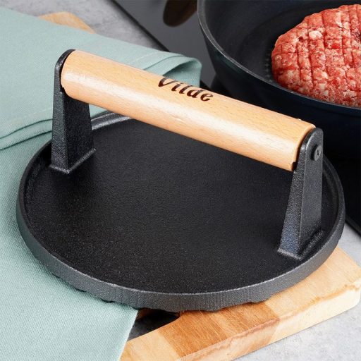 Öntöttvas hamburger prés CAST LINE 17,5 cm
