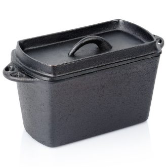 Öntöttvas kenyérsütő fedővel 27cm, 2literes