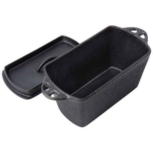 Öntöttvas kenyérsütő fedővel 27cm, 2literes