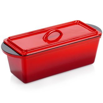 Zománcozott öntöttvas kenyérsütő 35 × 14 cm, 3 liter