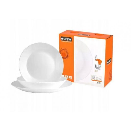 Étkészlet 18db Arcopal Zelie White