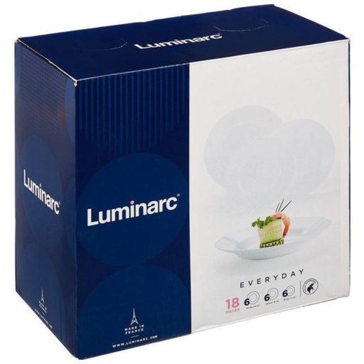 Étkészlet 18db Luminarc Everyday