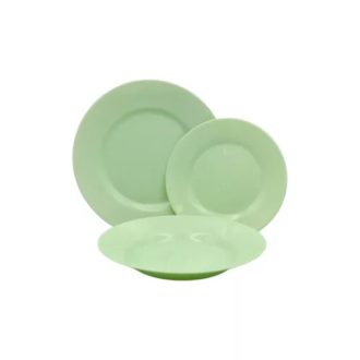 PLUMI étkészlet 18 db – Paradise Green
