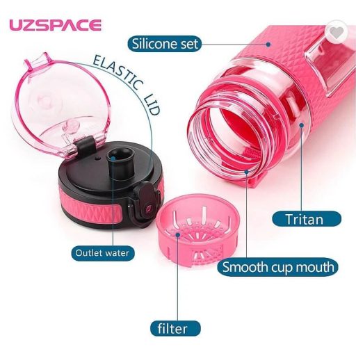 Uzspace Sport Tritan kulacs, BPA mentes barna 800ml