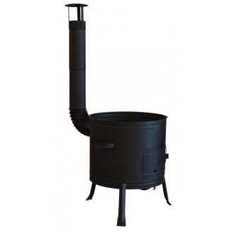  Parti üstház, 42 cm + kémény + könyök + kalap