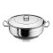 Inox szeletsütő lábas fedővel 38*15 cm 15,5 liter