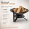 Barbecook MODERN 60 tűztál / tűzrakóhely, 60 × 33 cm