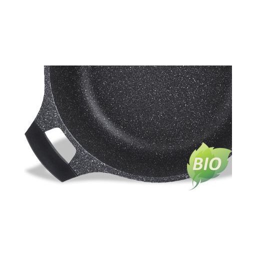 Tapadásmentes mély serpenyő üvegfedővel – 24 cm