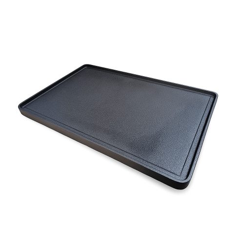 Öntöttvas Kétoldalas Grill Lap – 60 × 40 cm