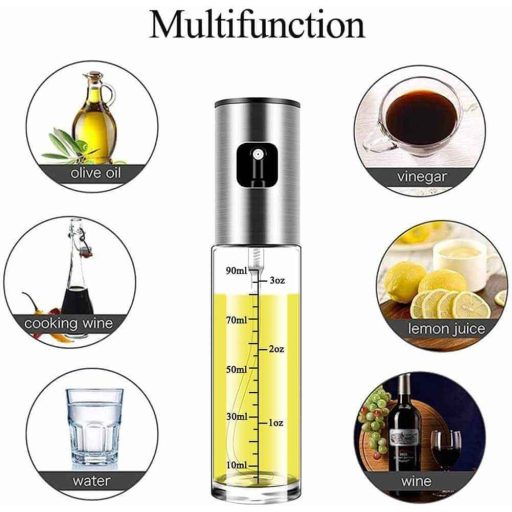 4 db-os Olaj- és Ecettartó Üvegkészlet 100 ml – Precíz adagolás modern konyhákba
